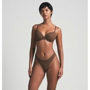 Skims Fits Everybody Dipped Front Thong Womens 4X Oxide Fits Like A 2X